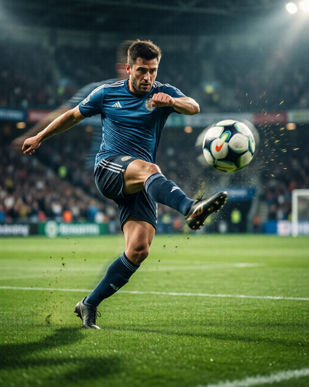 Football stadium scene — Pitch Notes