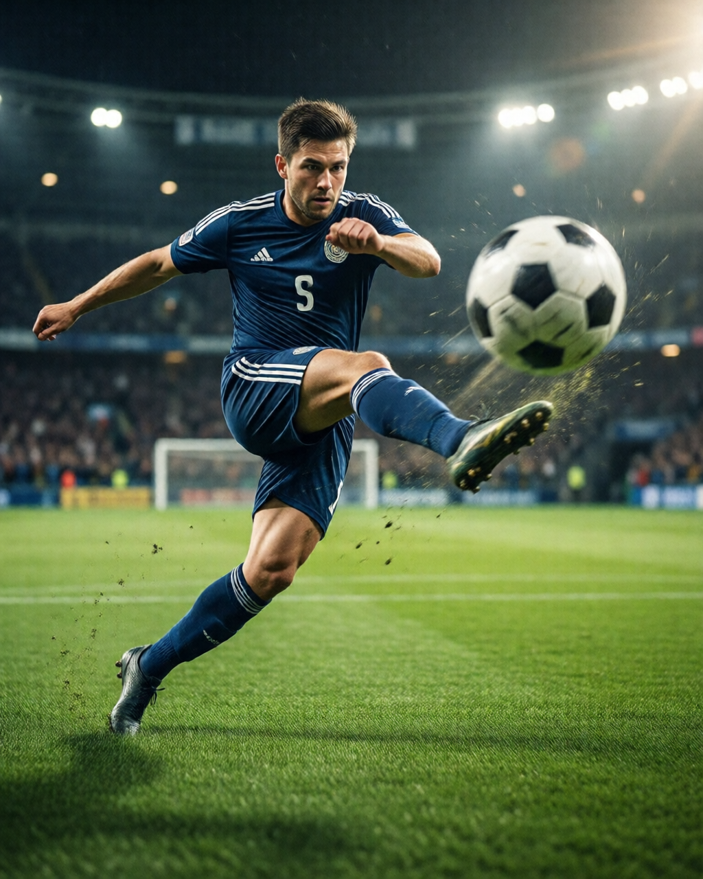 Football stadium scene — Football Compass