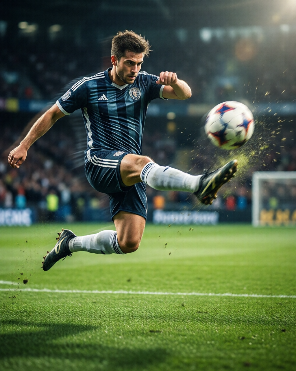 Football stadium scene — Catatan Pemain