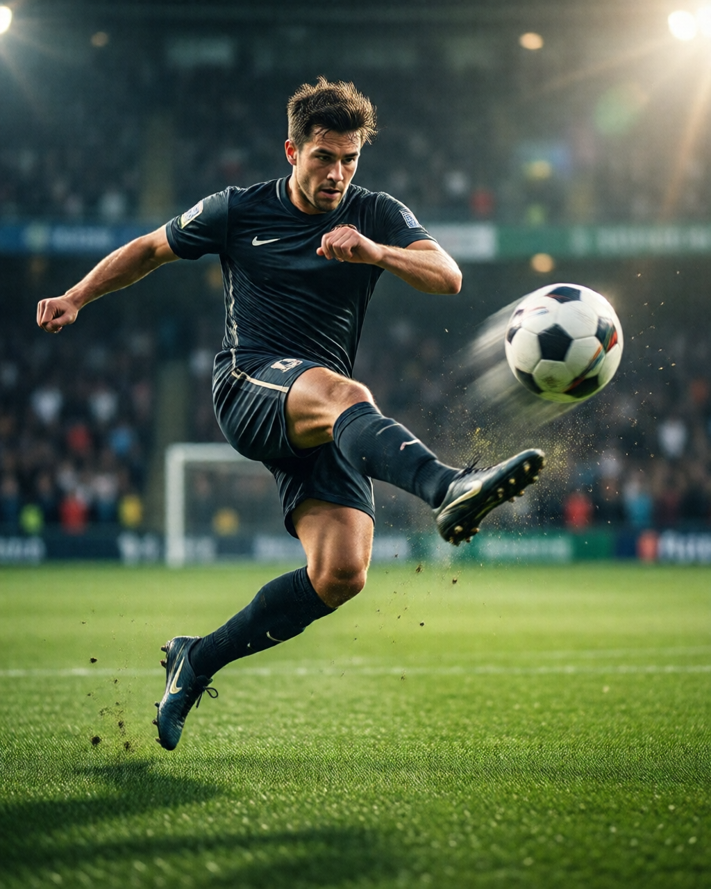 Football stadium scene — Analisa Taktik