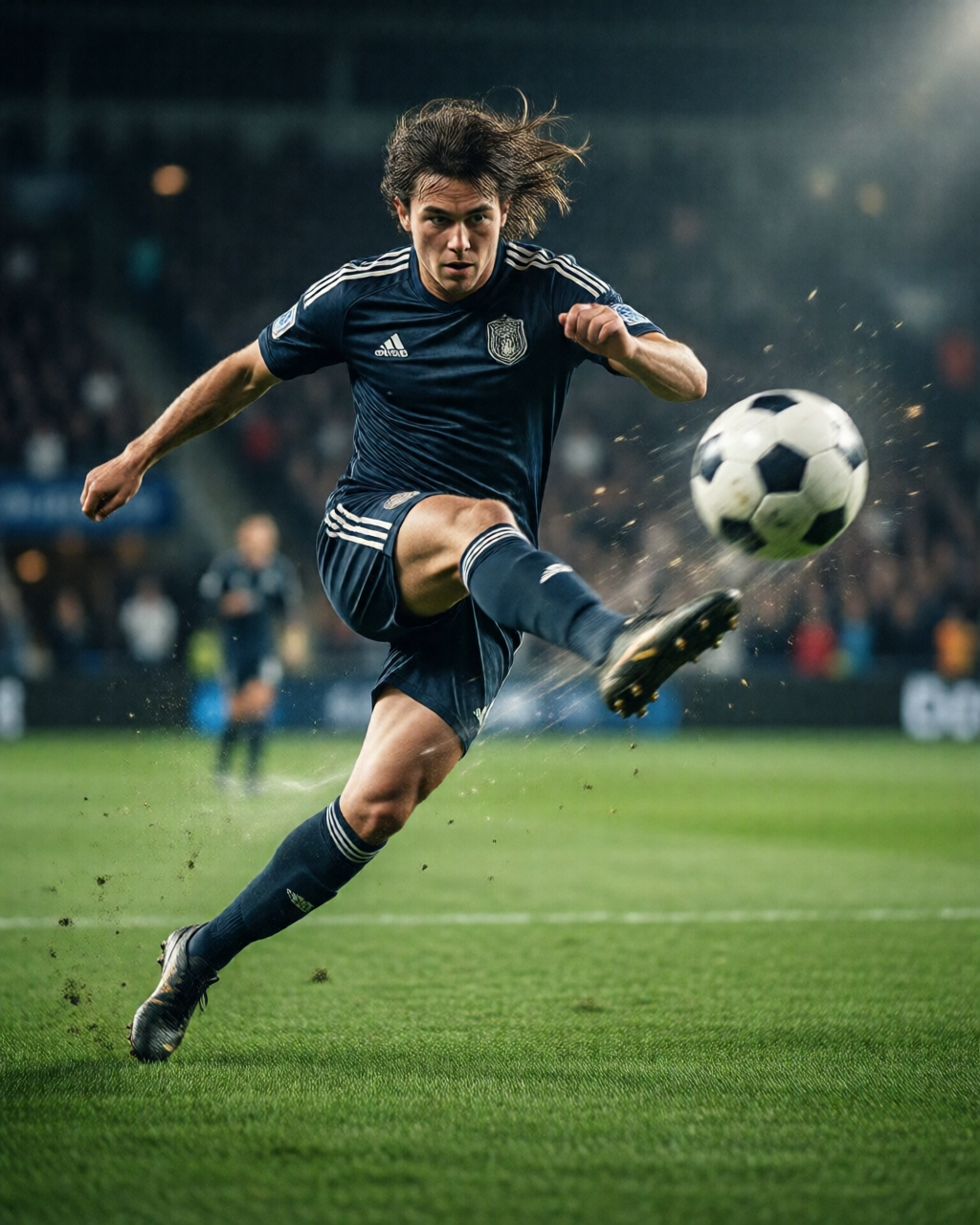 Football stadium scene — Football Compass