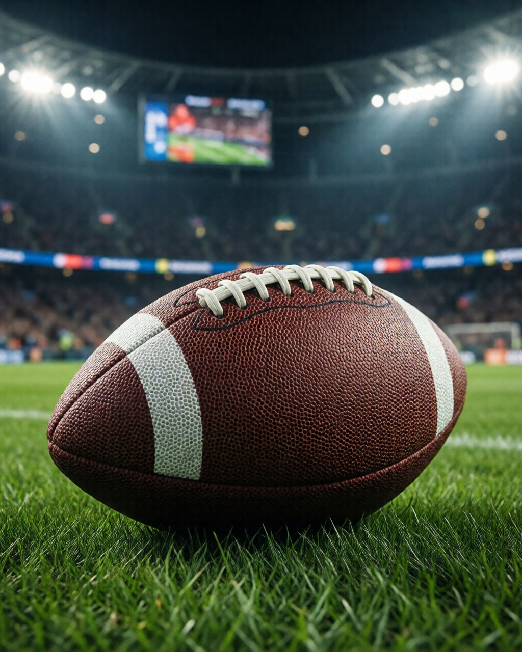 Football stadium scene — World Cup Hub