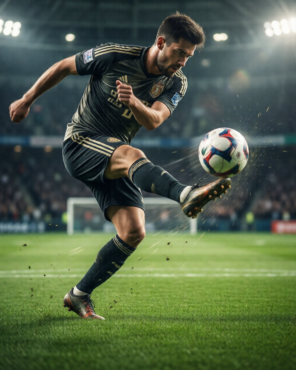 Football stadium scene — Football Compass