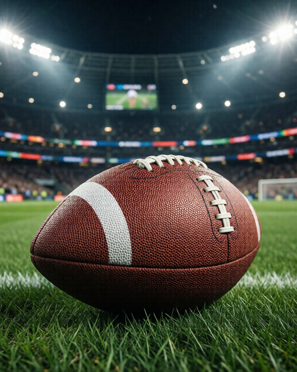 Football stadium scene — Football Compass