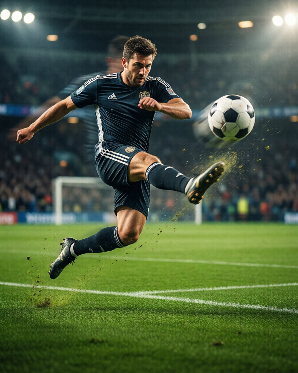 Football stadium scene — Goal Moments