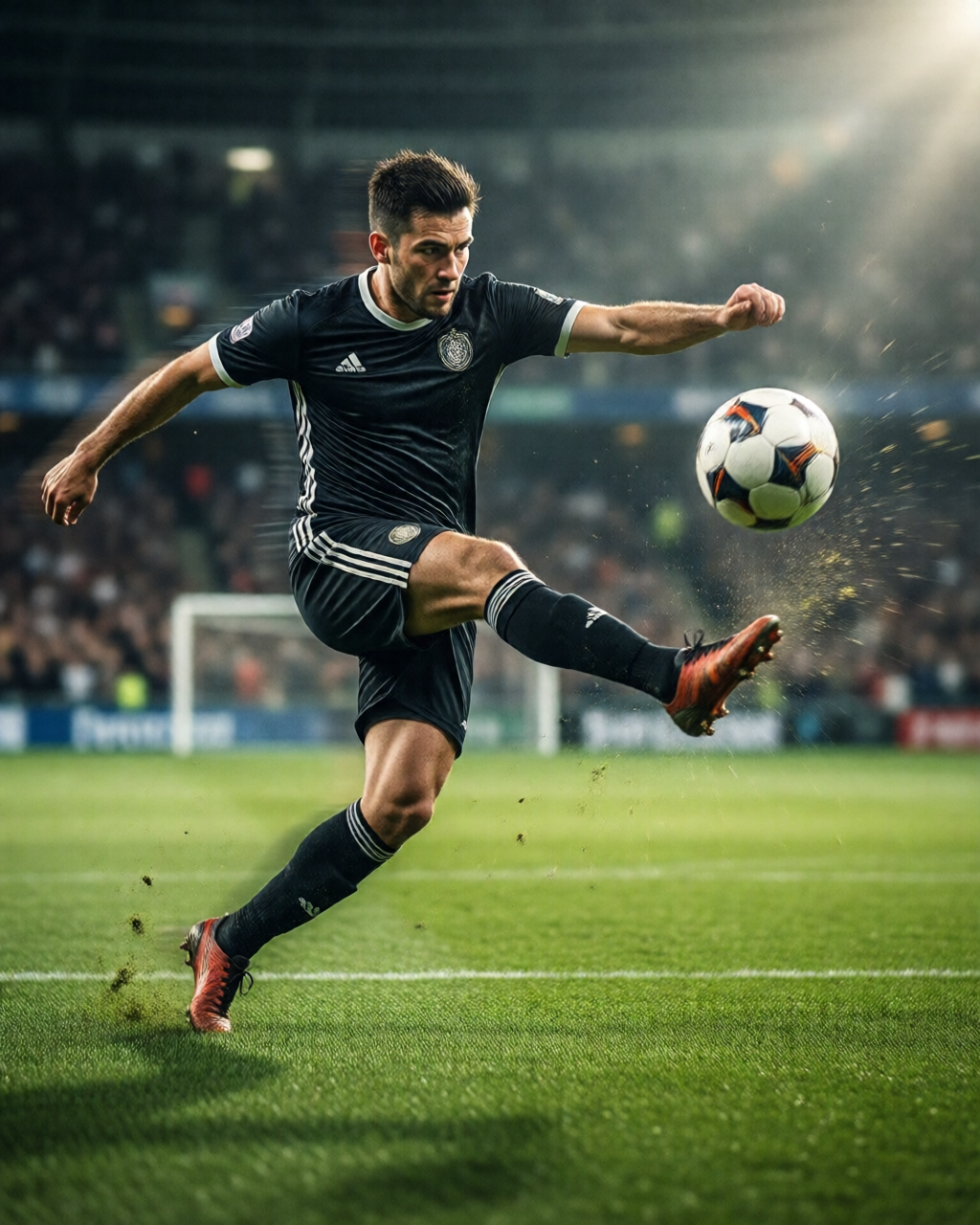 Football stadium scene — World Cup Hub