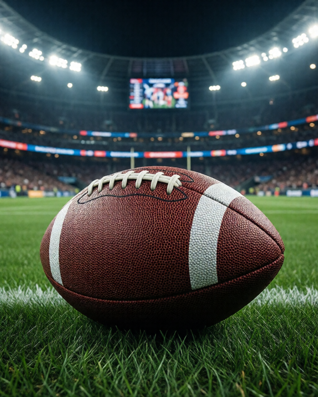 Football stadium scene — Stadium View