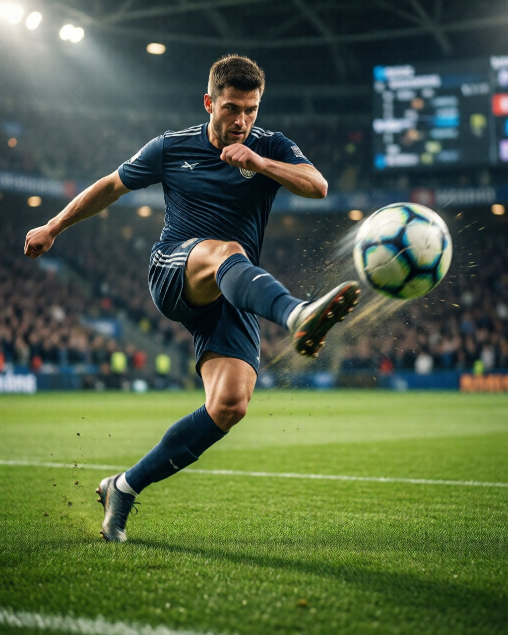 Football stadium scene — Pitch Notes