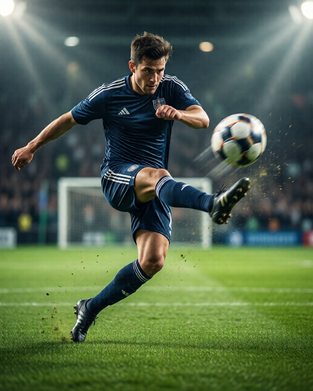 Football stadium scene — Analisa Taktik