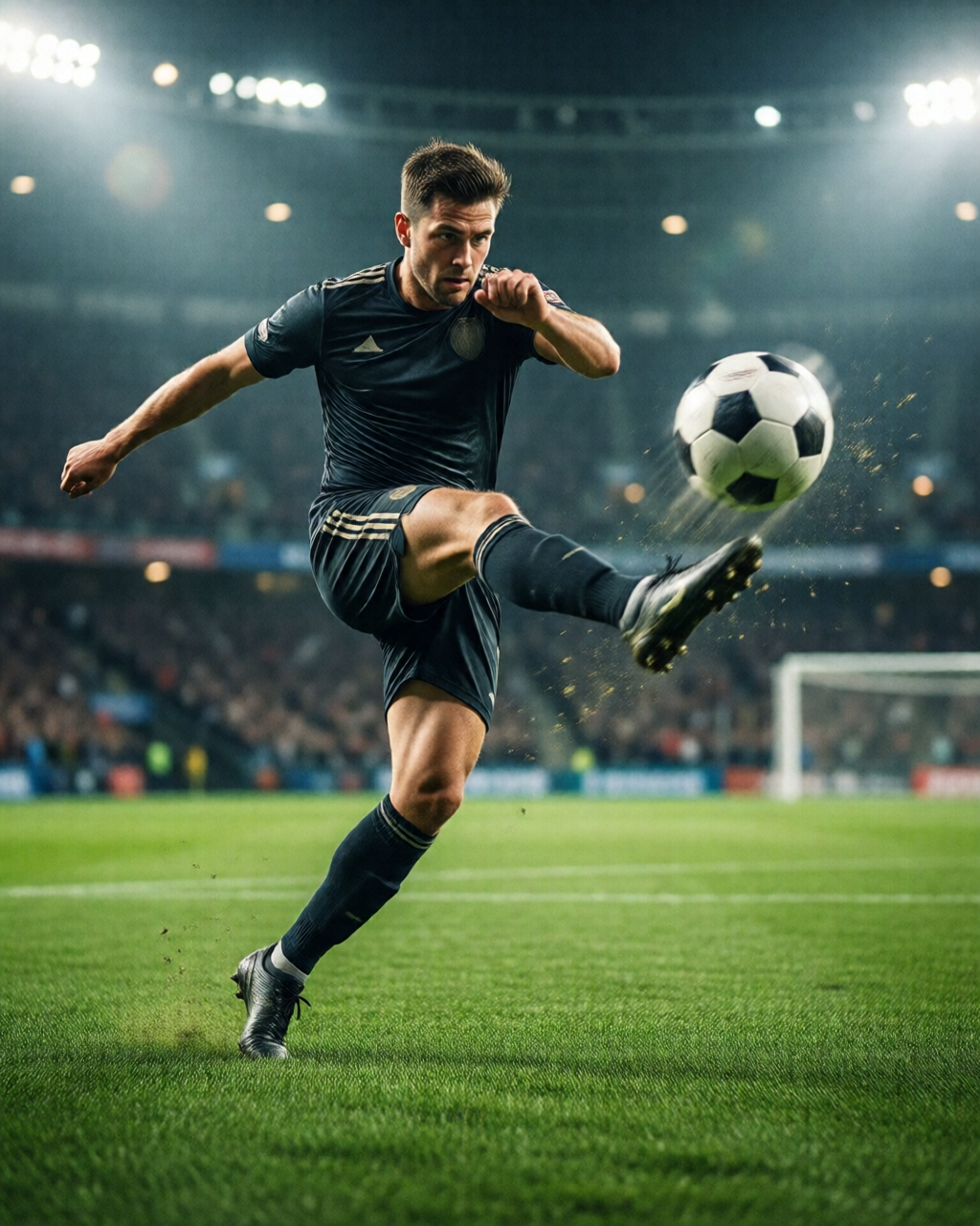 Football stadium scene — Strategi Bola