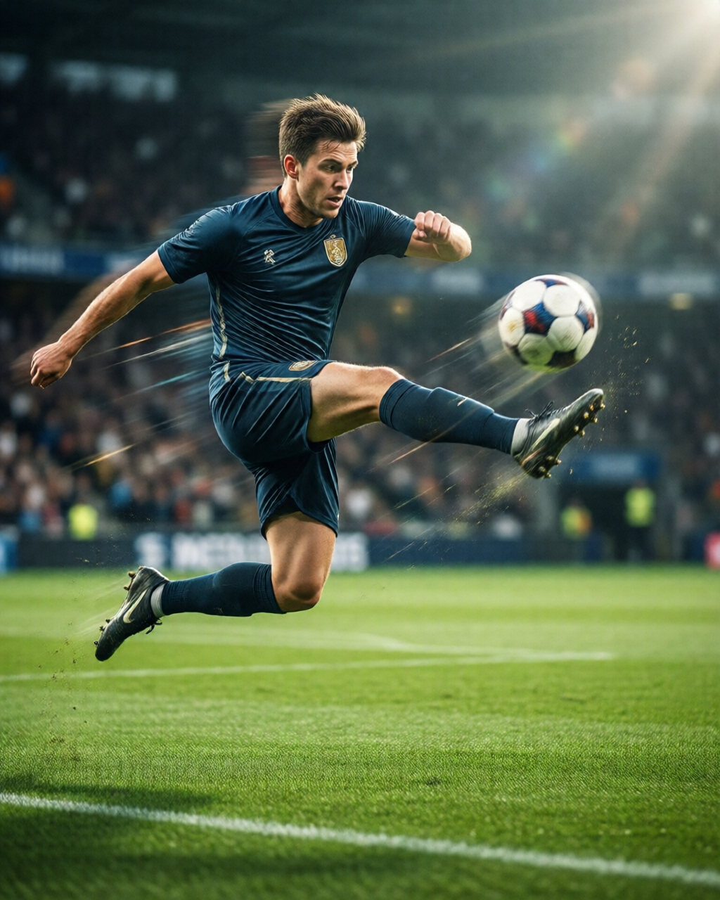 Football stadium scene — Info Bola Sepak
