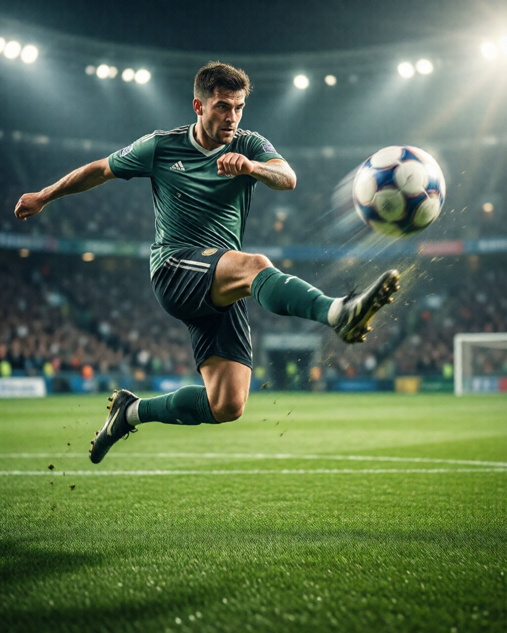 Football stadium scene — Analisa Taktik