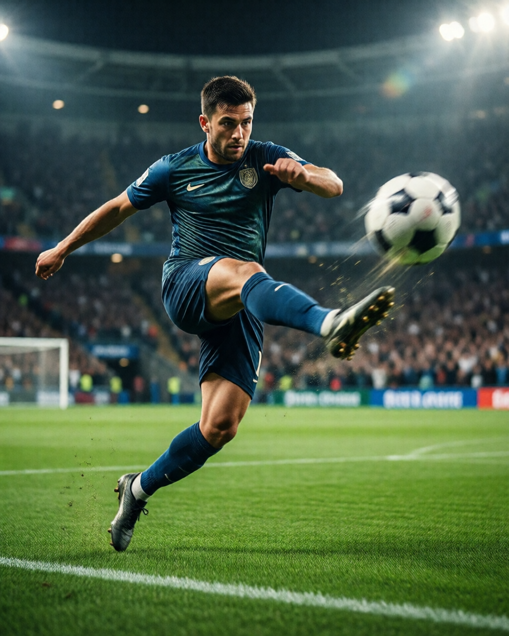 Football stadium scene — Berita Piala Dunia