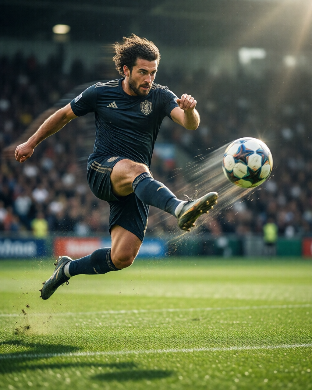 Football stadium scene — Berita Piala Dunia