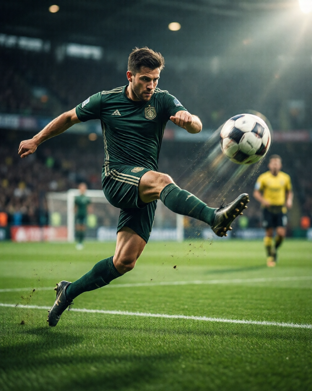 Football stadium scene — Catatan Pemain