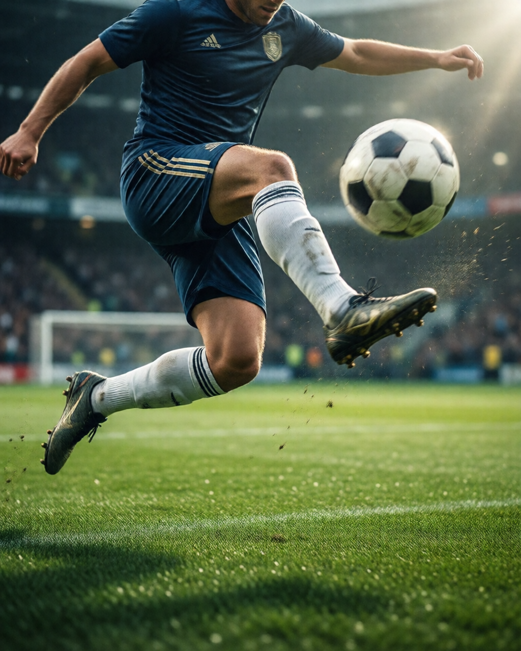 Football stadium scene — Catatan Pemain