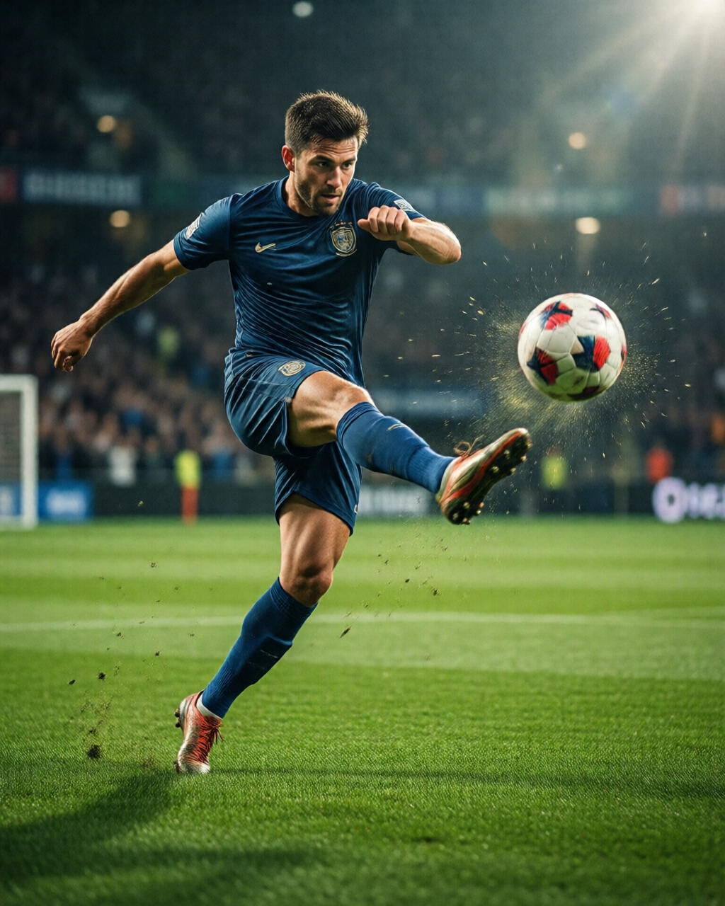 Football stadium scene — Catatan Pemain