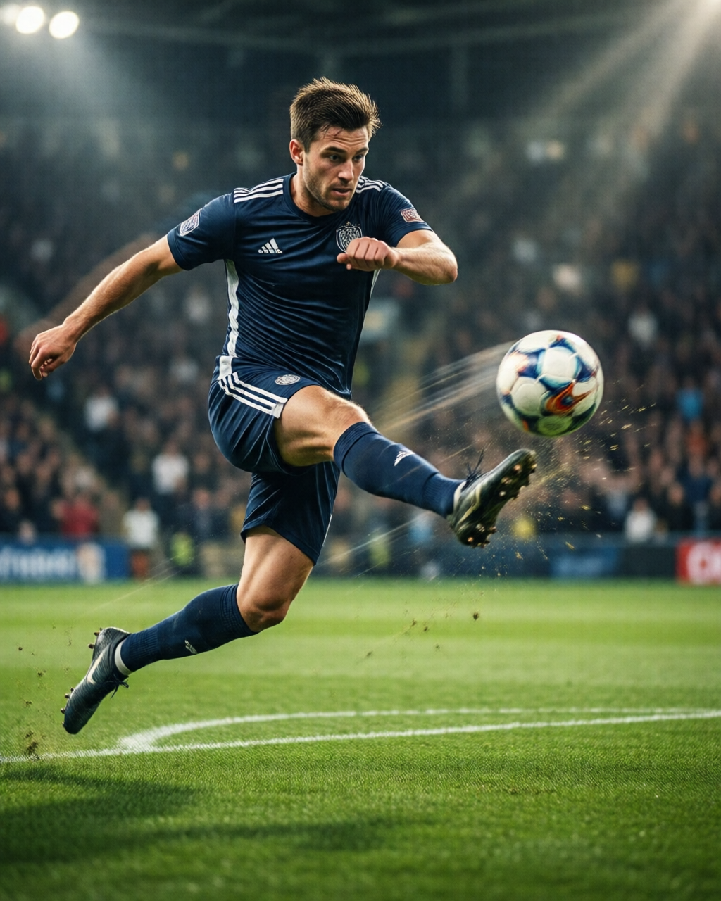 Football stadium scene — Analisa Taktik
