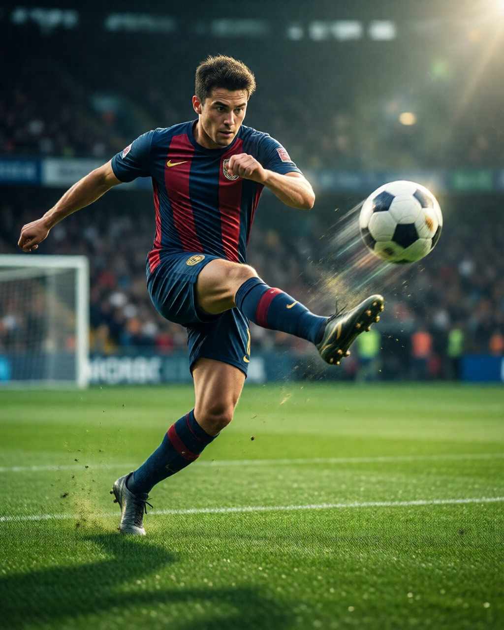 Football stadium scene — Info Bola Sepak
