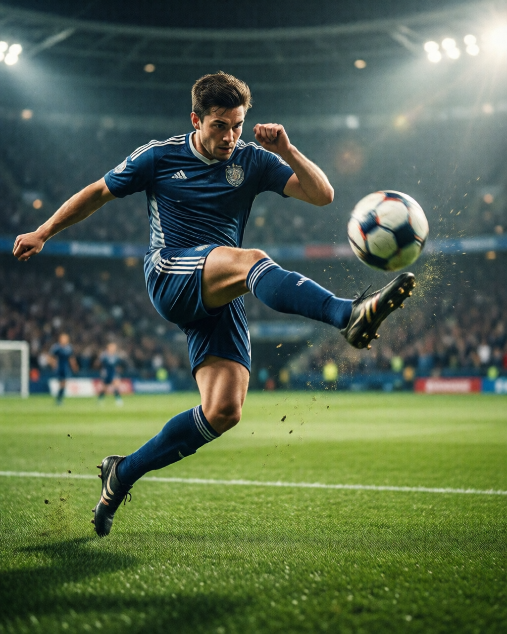 Football stadium scene — Strategi Bola