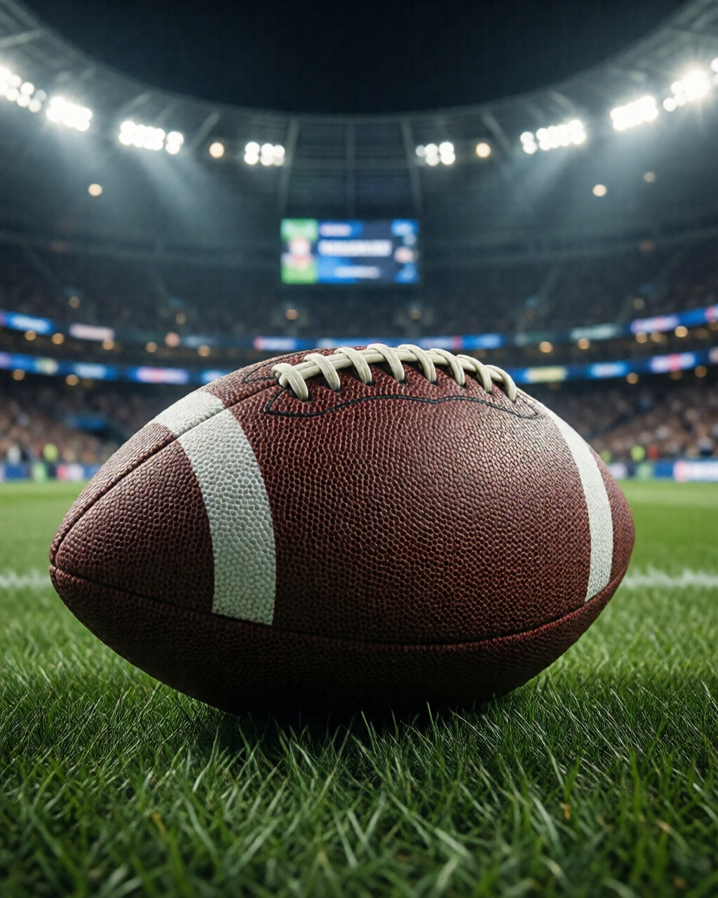 Football stadium scene — Sudut Jurulatih