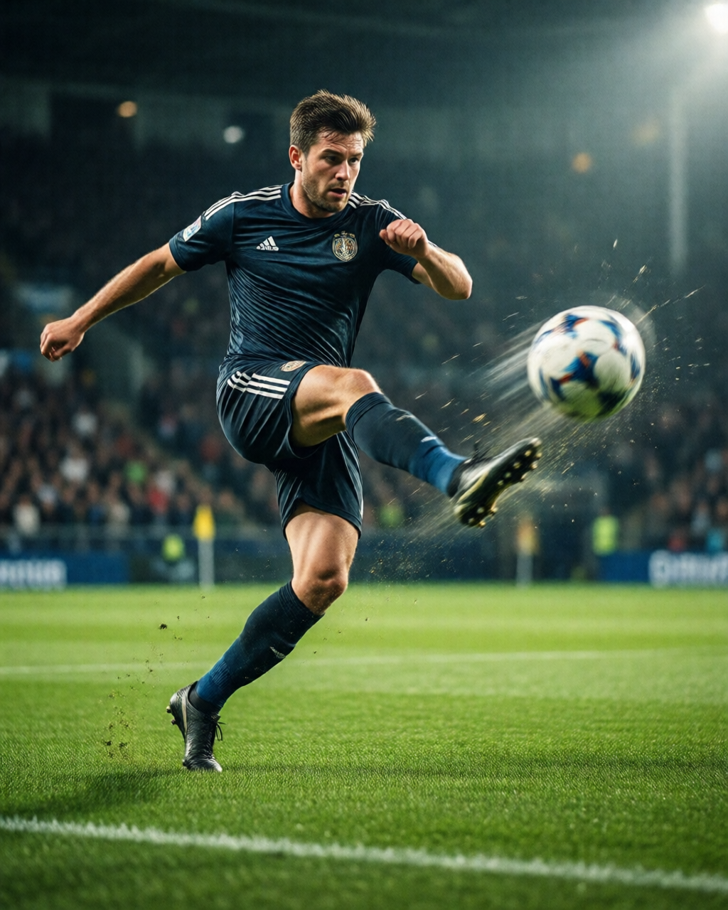 Football stadium scene — Berita Piala Dunia