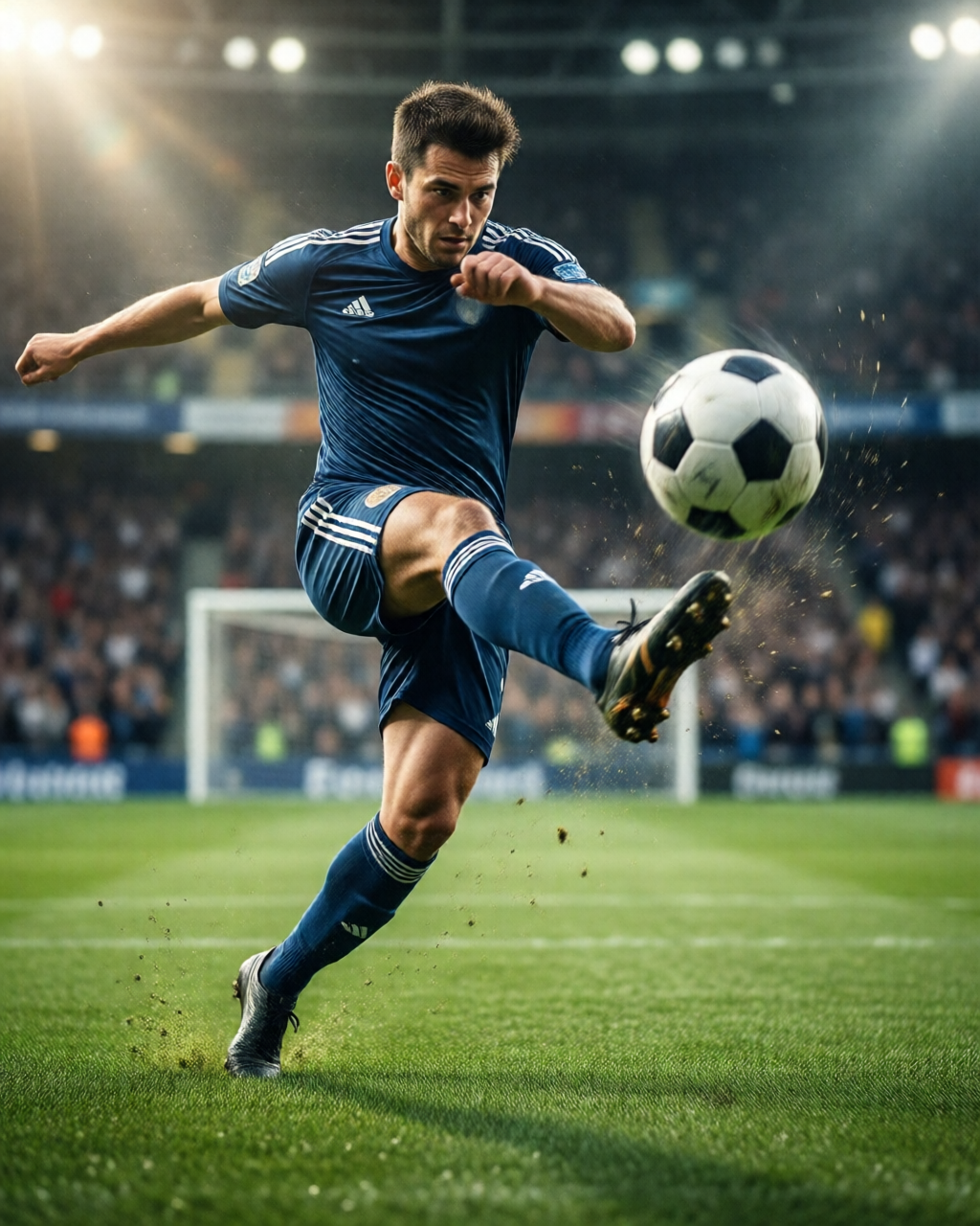 Football stadium scene — Panduan Bola Sepak