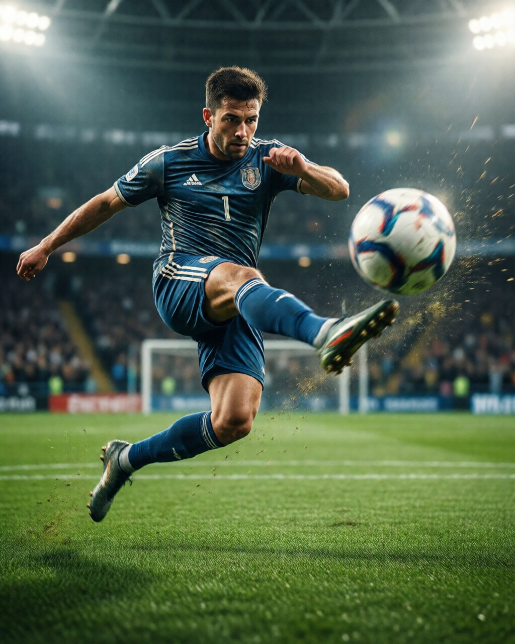 Football stadium scene — Info Bola Sepak