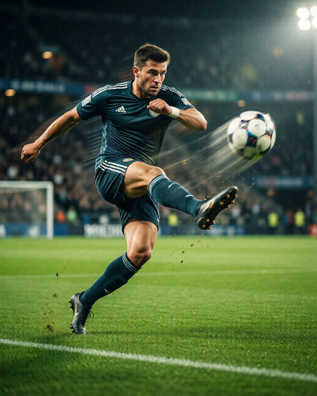 Football stadium scene — Panduan Bola Sepak