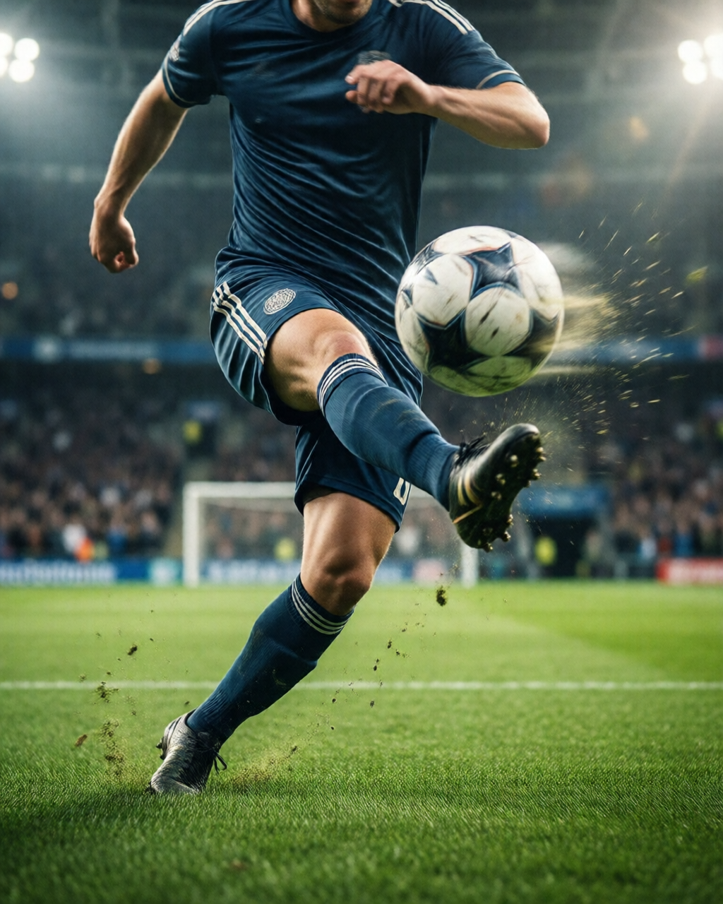 Football stadium scene — Sudut Jurulatih