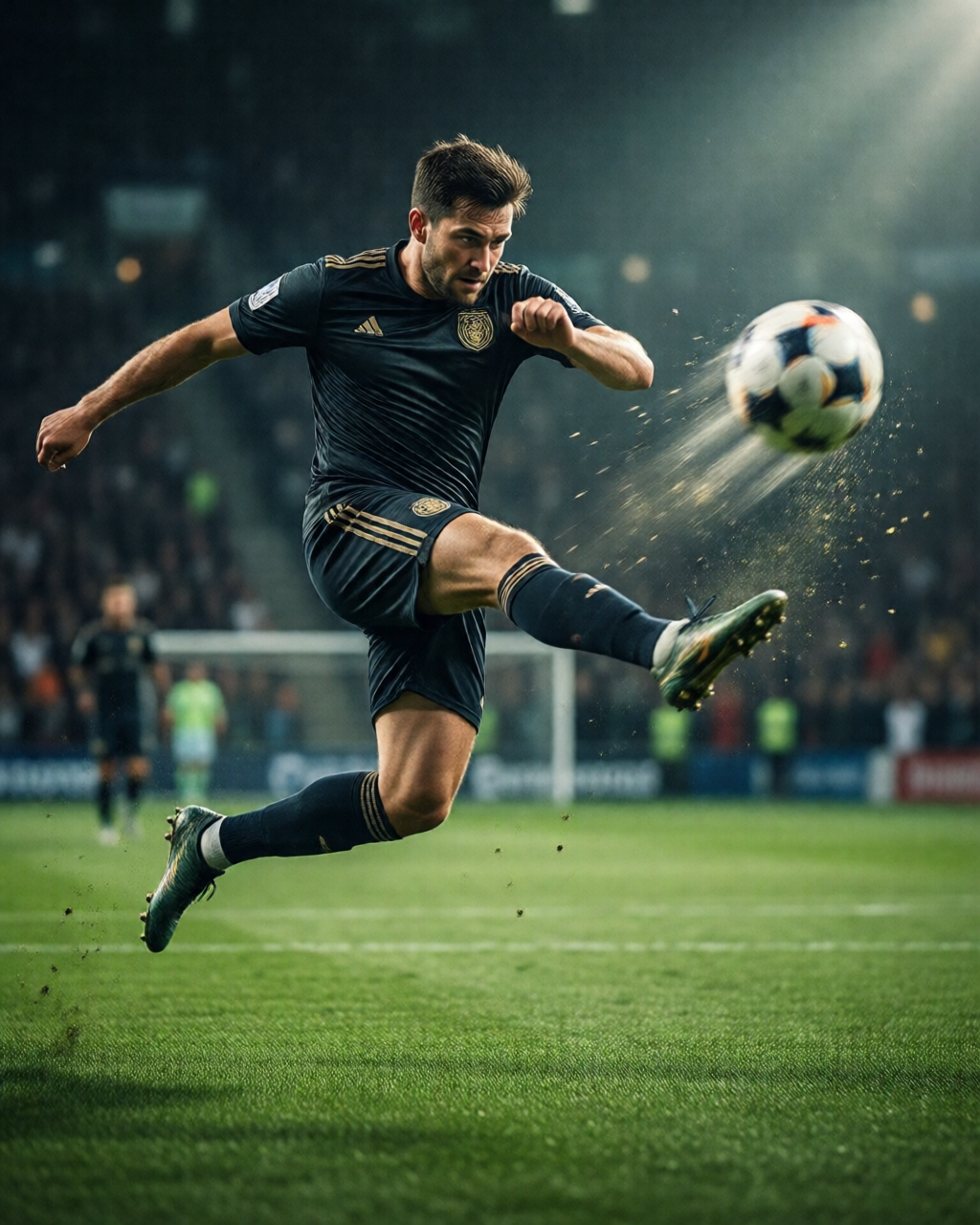 Football stadium scene — Berita Piala Dunia