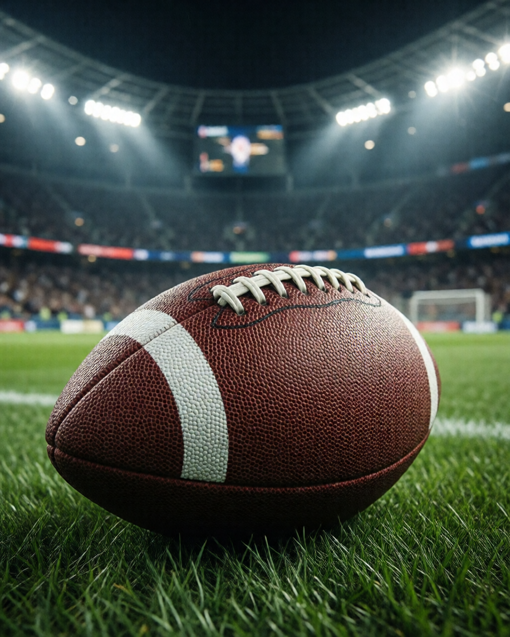 Football stadium scene — Strategi Bola