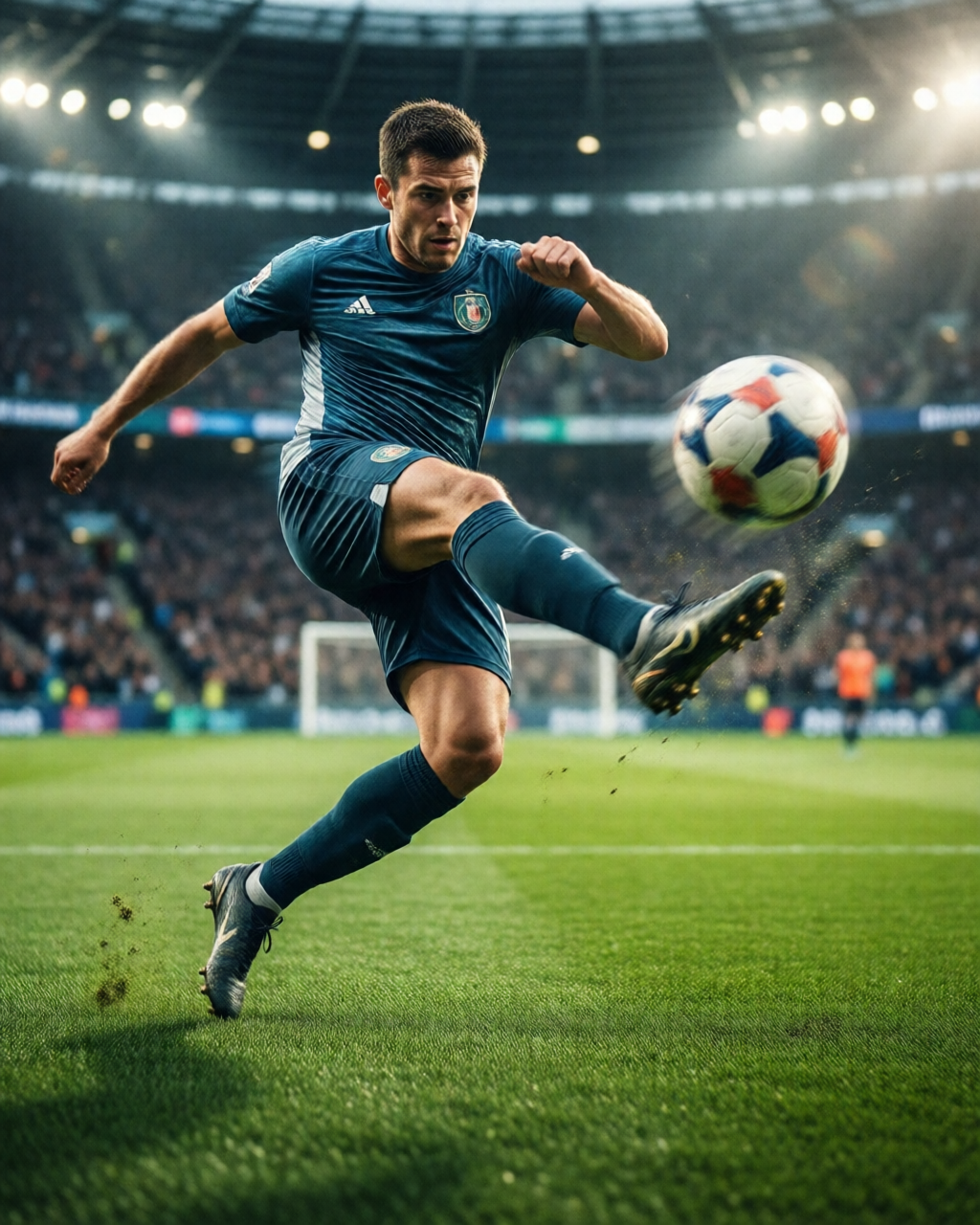 Football stadium scene — Panduan Bola Sepak
