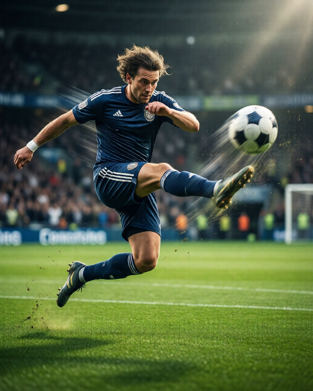 Football stadium scene — Catatan Pemain