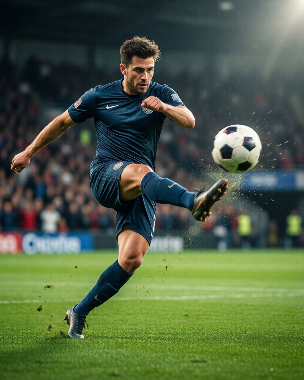 Football stadium scene — Catatan Pemain