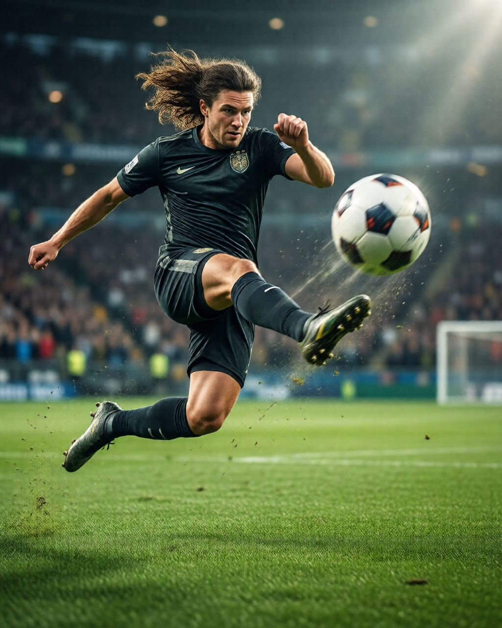 Football stadium scene — Berita Piala Dunia