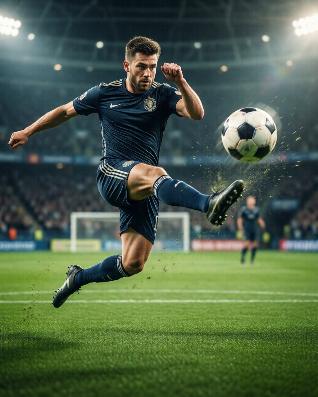 Football stadium scene — Pitch Notes