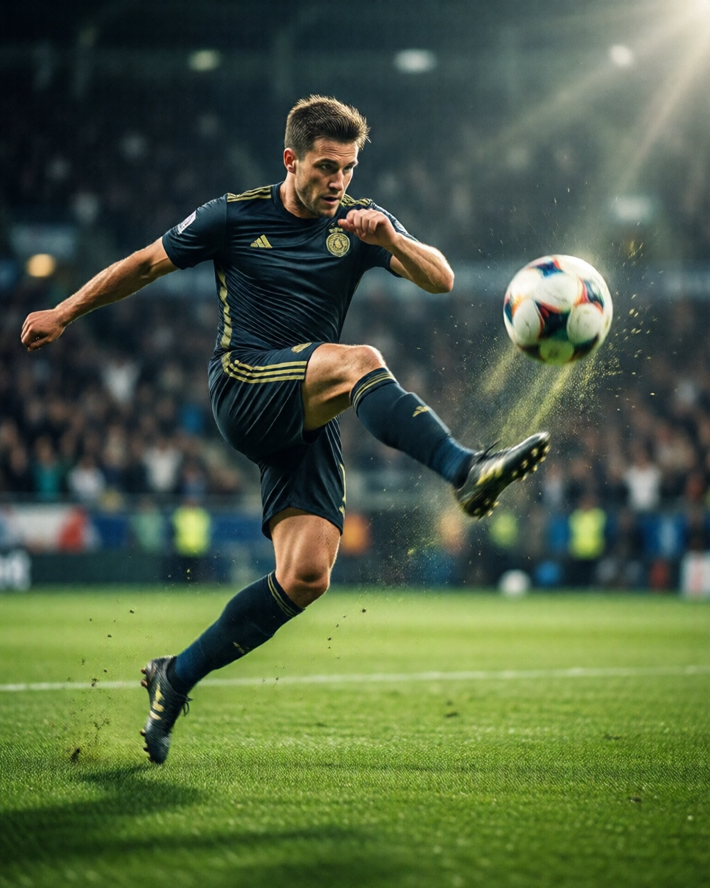 Football stadium scene — World Cup Hub