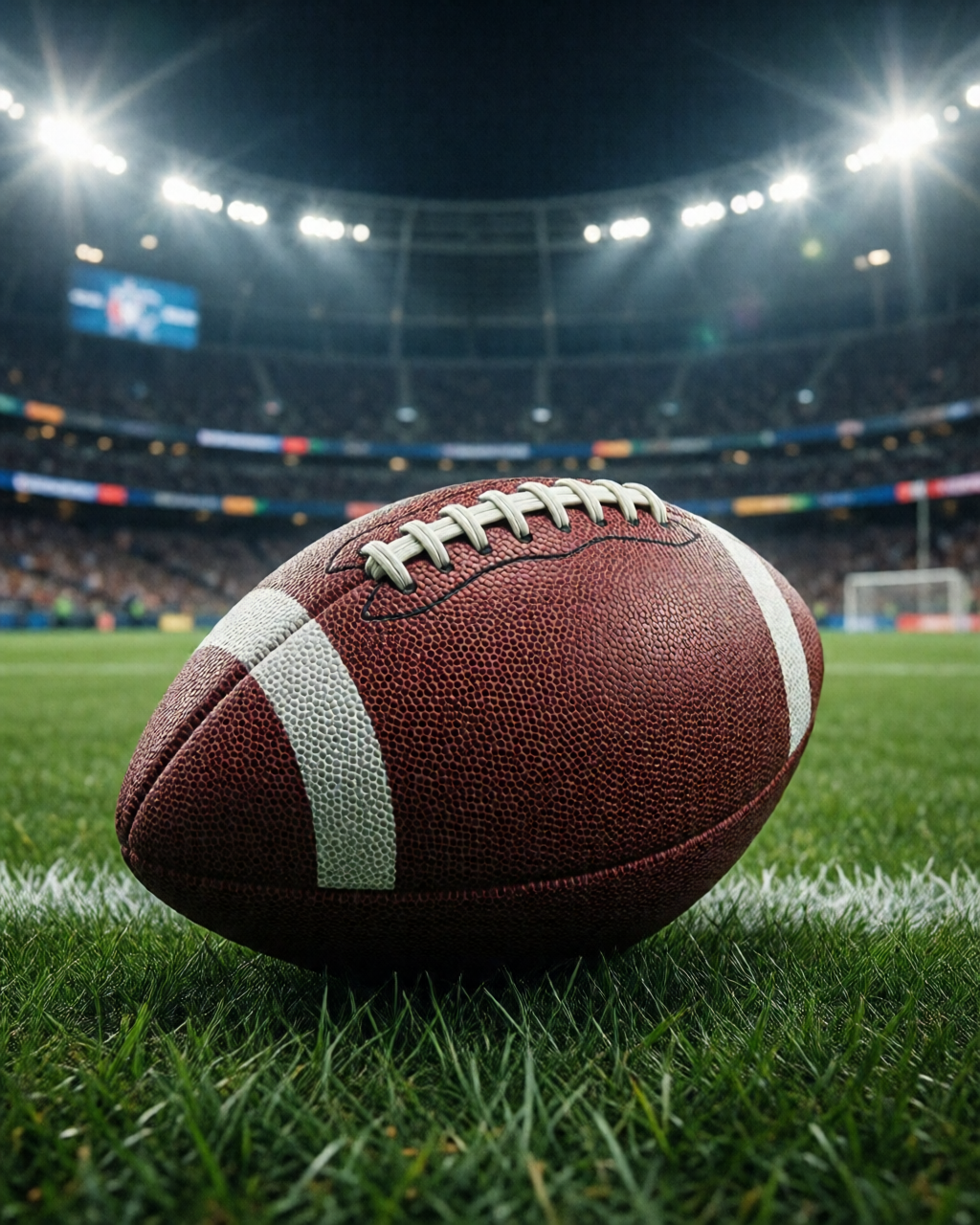 Football stadium scene — World Cup Hub