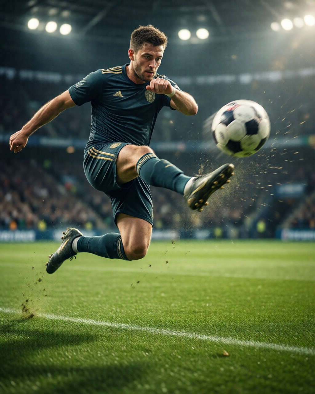 Football stadium scene — Goal Moments