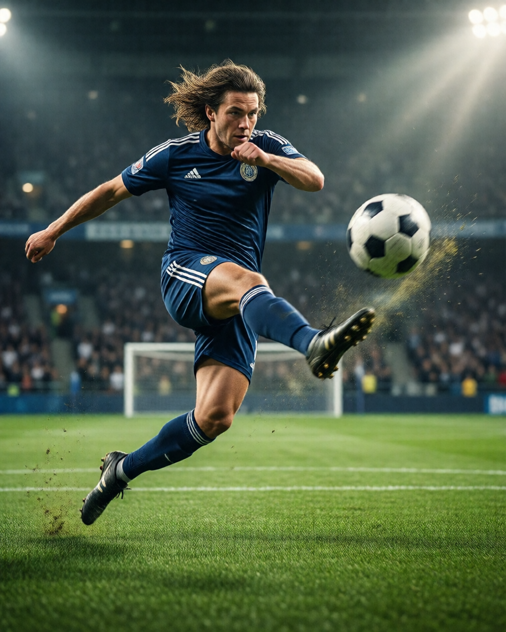 Football stadium scene — World Cup Hub