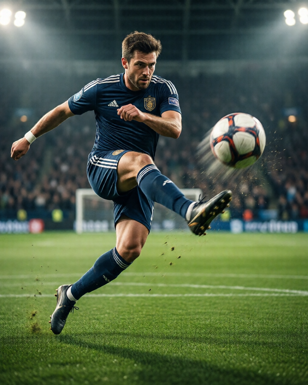 Football stadium scene — Football Compass