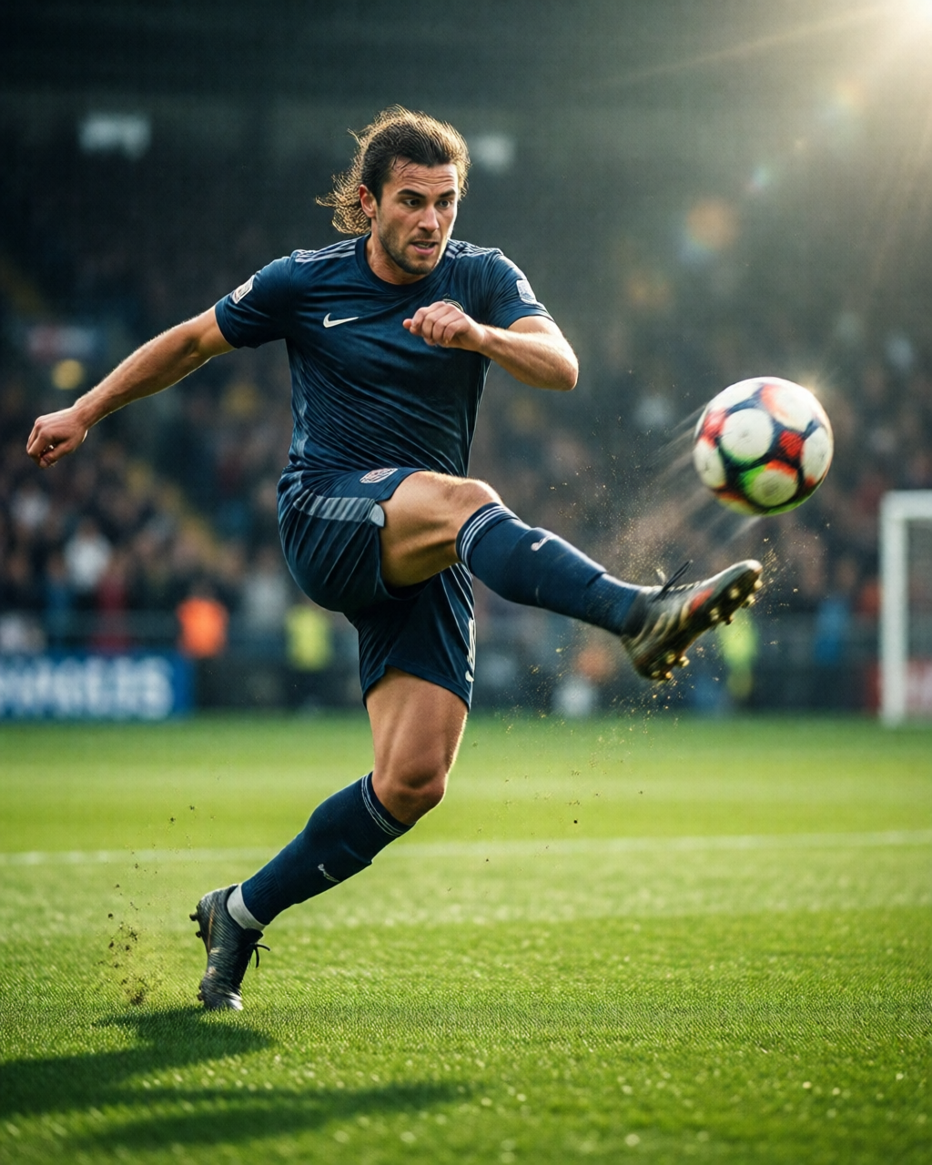 Football stadium scene — World Cup Hub