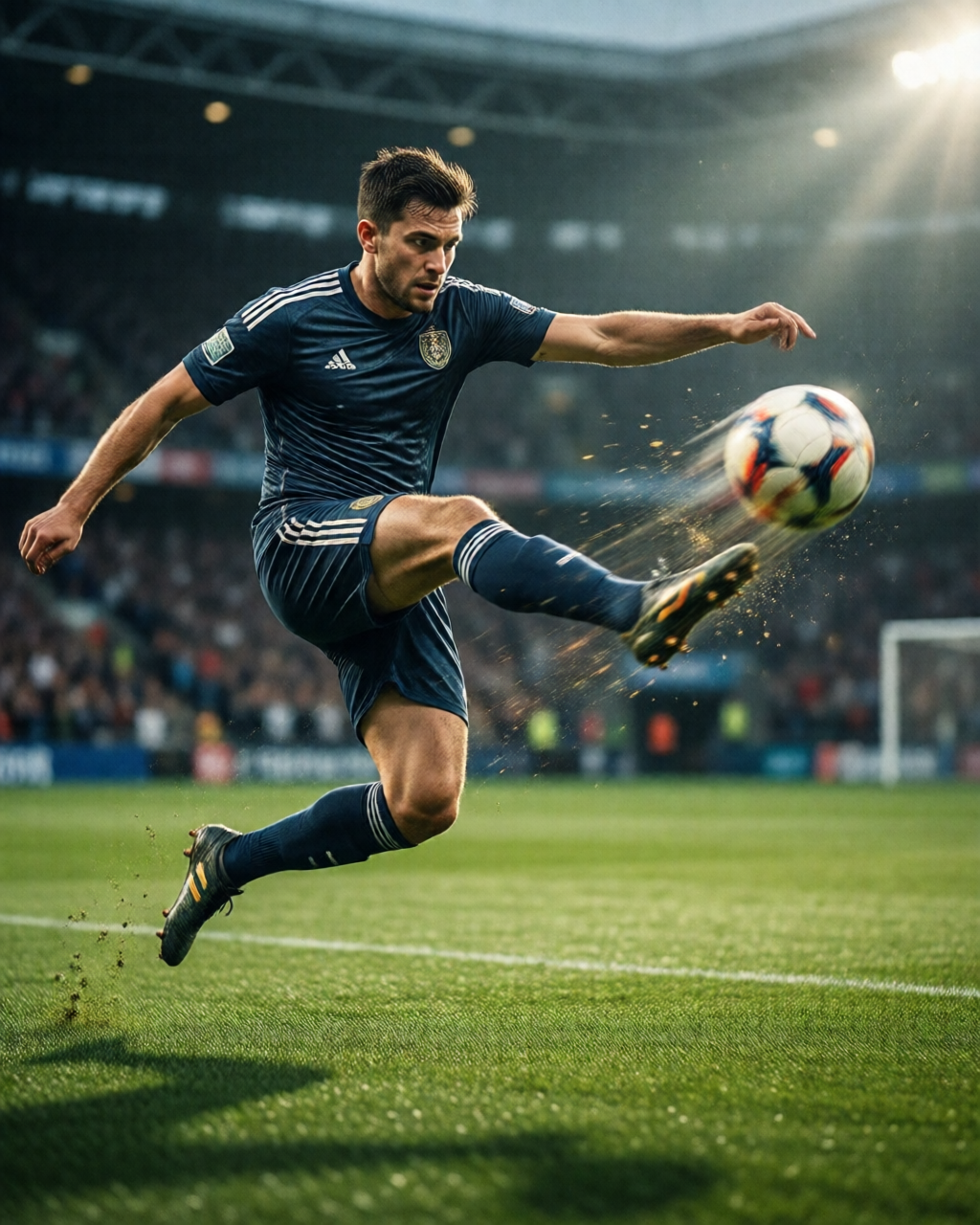 Football stadium scene — Pitch Notes