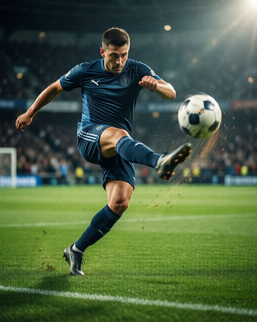 Football stadium scene — Pitch Notes