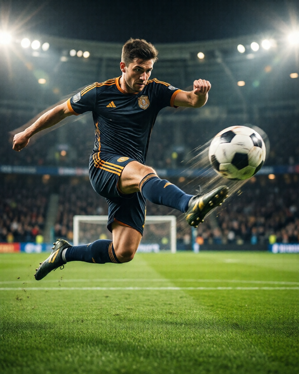 Football stadium scene — World Cup Hub