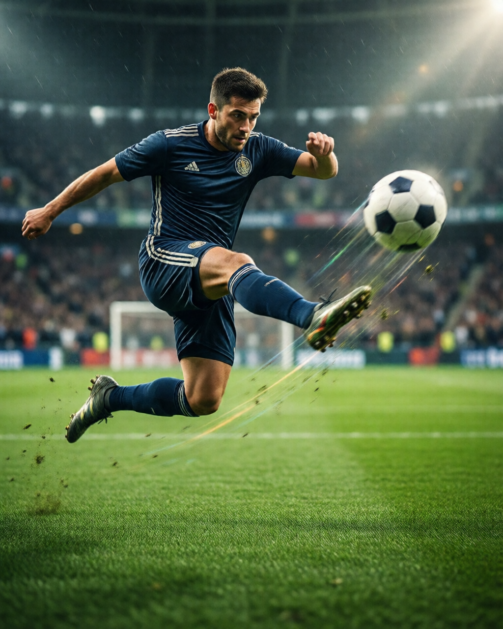 Football stadium scene — Ulasan Pertandingan
