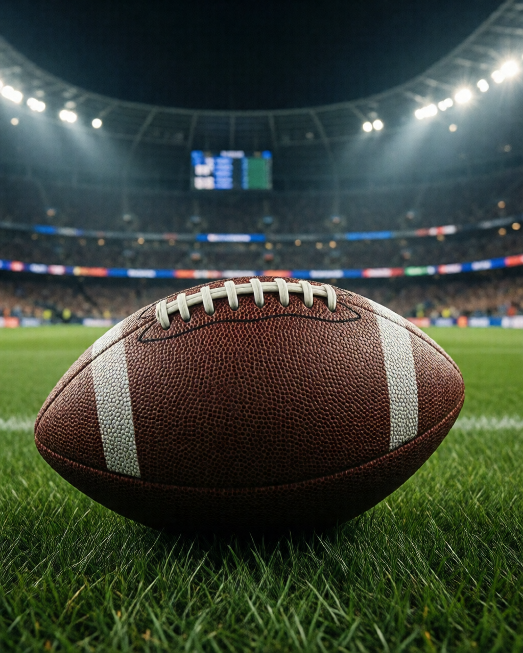 Football stadium scene — Info Piala Dunia