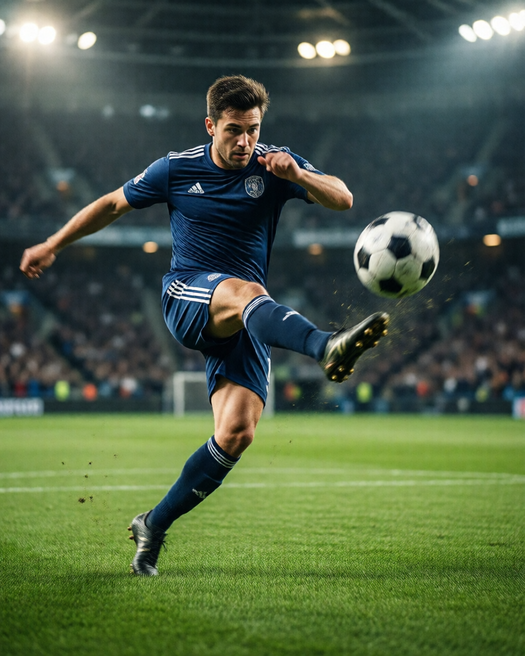 Football stadium scene — Catatan Pemain