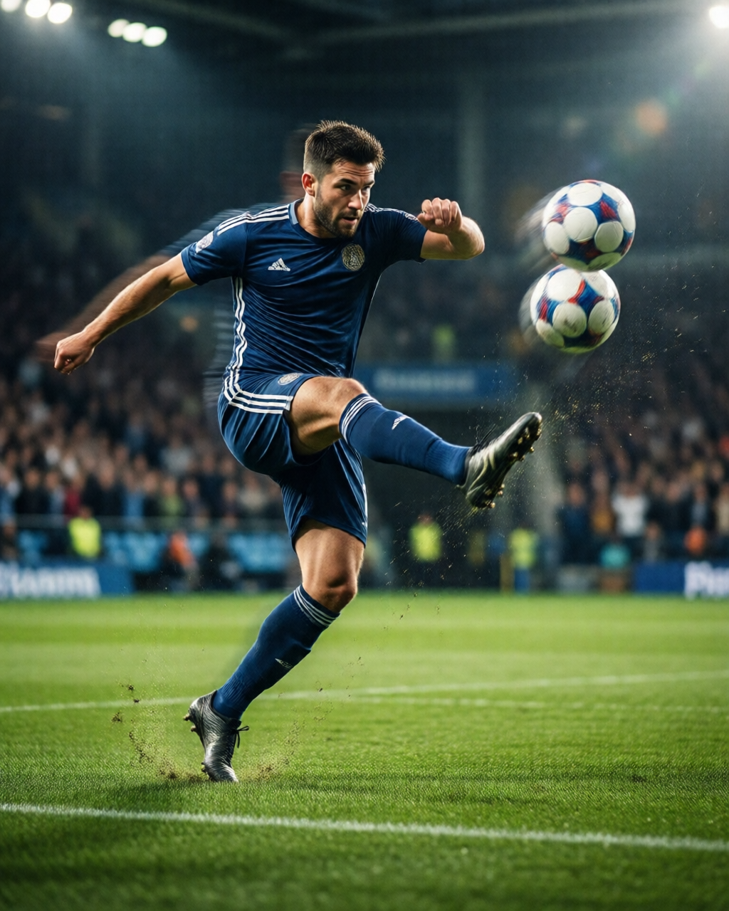 Football stadium scene — Analisa Taktik